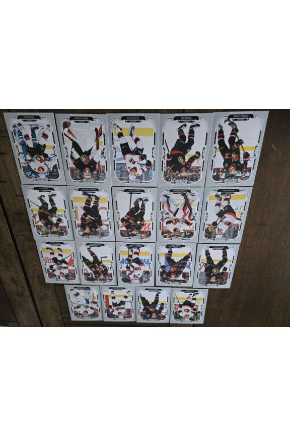 2025-26 O-Pee-Chee OPC Ottawa Senators Base No SP Team Set  (See Scan for players included)  All Cards Pack Fresh, Hand Collated,