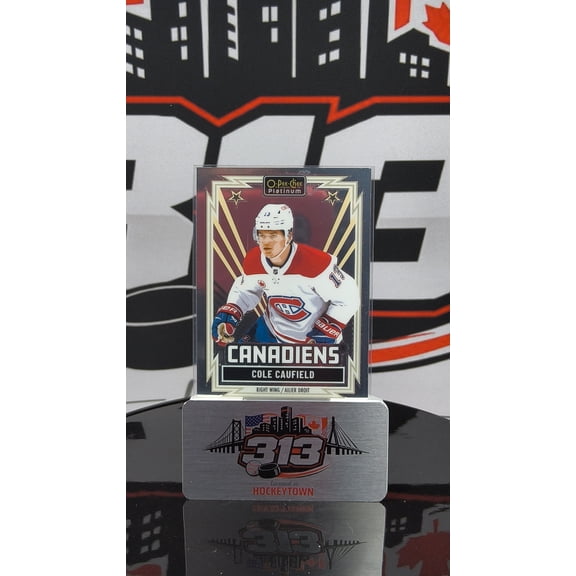 2025-26 O-Pee-Chee OPC Platinum Cole Caufield #R-63