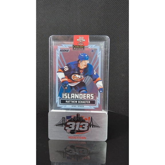 2025-26 O-Pee-Chee OPC Platinum Near Mint Matthew Schaefer R-96 New York Islanders Hockey Card