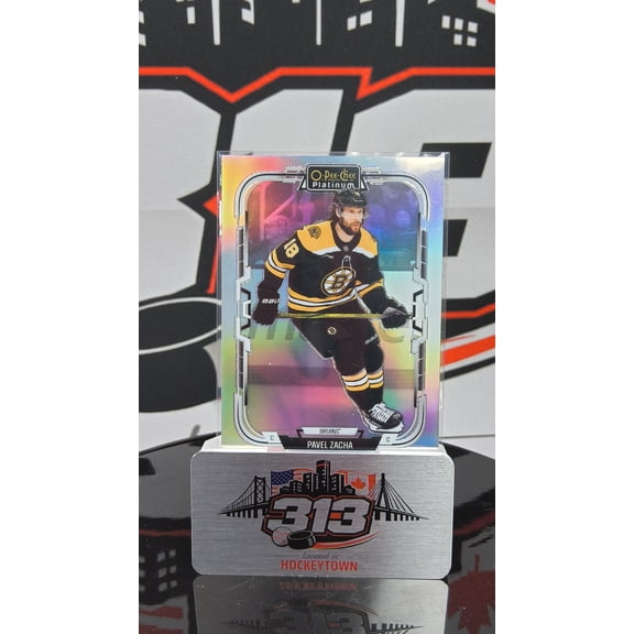 2025-26 O-Pee-Chee OPC Platinum Pavel Zacha #12 Rainbow