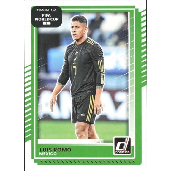 2025-26 PANINI DONRUSS ROAD TO WORLD CUP BASE #78 LUIS ROMO MEXICO SOCCER WORLD CUP