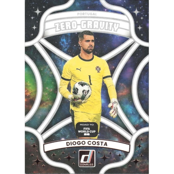 2025-26 PANINI DONRUSS ROAD TO WORLD CUP ZERO GRAVITY #5 DIOGO COSTA PORTUGAL