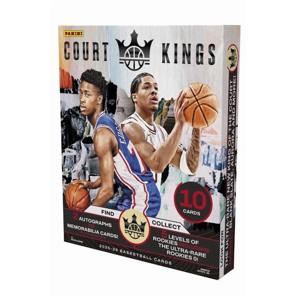 2025-26 Panini Court Kings Basketball Hobby Box Cards
