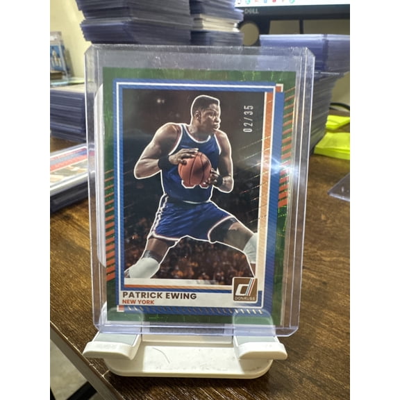 2025-26 Panini Donruss Patrick Ewing #125 Green /35