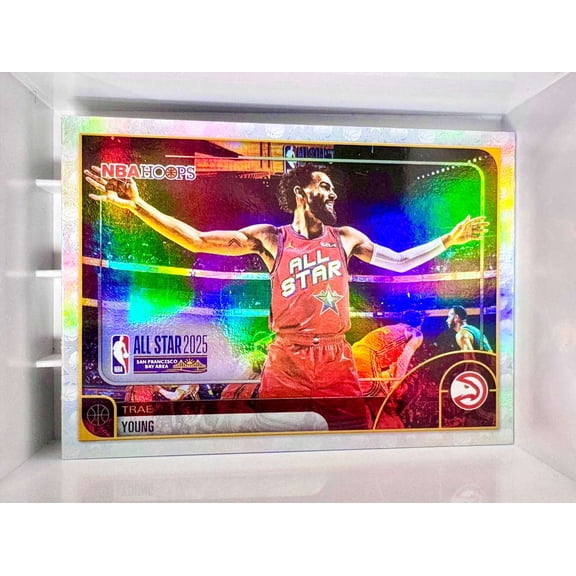 2025-26 Panini Topps NBA Hoops Trae Young Atlanta Hawks Basketball Card Atlanta Hawks NBA Basketball Trading Card