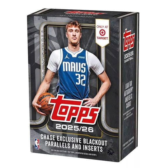 Topps 2025-26 Basketball NBA Flagship Value Blaster Box (Blackout Parallels)