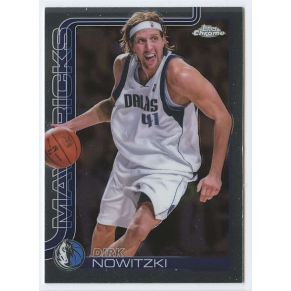 2025-26 TOPPS CHROME #246 DIRK NOWITZKI DALLAS MAVERICKS