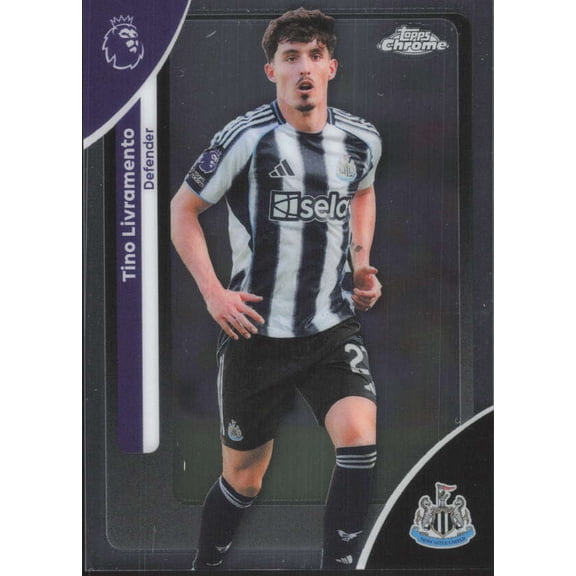 2025-26 TOPPS CHROME PREMIER LEAGUE #150 TINO LIVRAMENTO NEWCASTLE UNITED