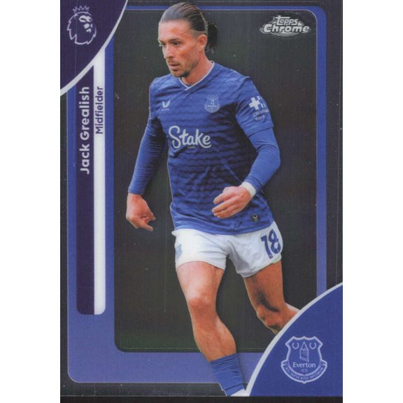 2025-26 TOPPS CHROME PREMIER LEAGUE #87 JACK GREALISH EVERTON