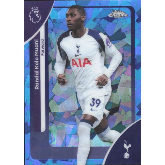 2025-26 TOPPS CHROME SAPPHIRE PREMIER LEAGUE #172 RANDAL KOLO MUANI TOTTENHAM HOTSPUR