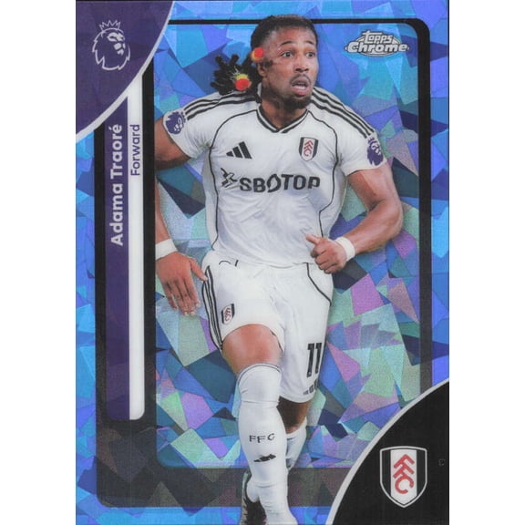 2025-26 TOPPS CHROME SAPPHIRE PREMIER LEAGUE #96 ADAMA TRAORE FULHAM