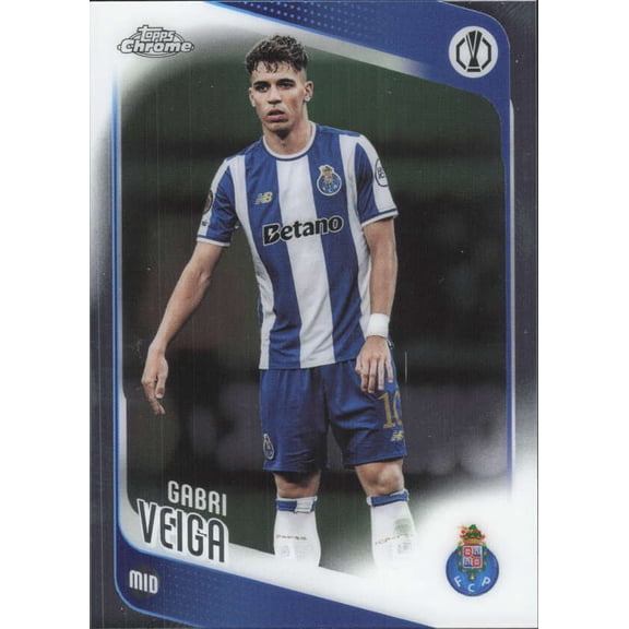 2025-26 TOPPS CHROME UEFA CLUB COMPETITIONS #87 GABRI VEIGA FC PORTO