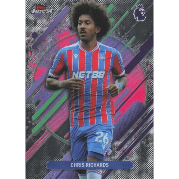 2025-26 TOPPS FINEST PREMIER LEAGUE #238 CHRIS RICHARDS RARE CRYSTAL PALACE