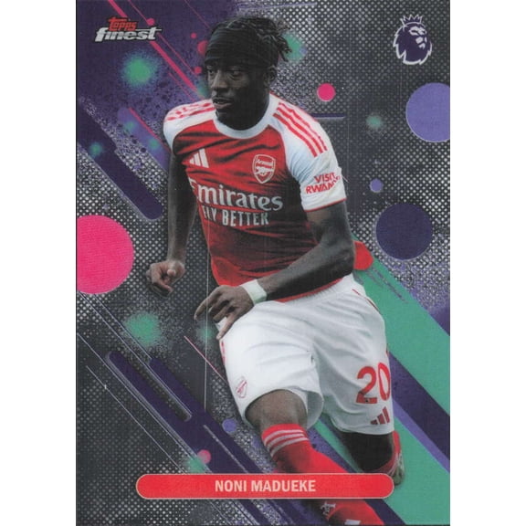 2025-26 TOPPS FINEST PREMIER LEAGUE #8 NONI MADUEKE ARSENAL