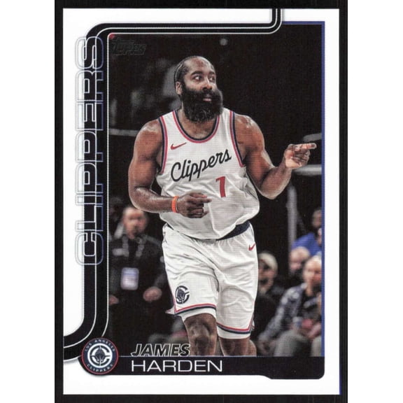 2025-26 TOPPS FLAGSHIP #143 JAMES HARDEN LOS ANGELES CLIPPERS