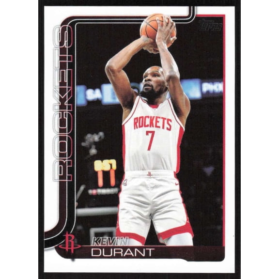 2025-26 TOPPS FLAGSHIP #157 KEVIN DURANT HOUSTON ROCKETS