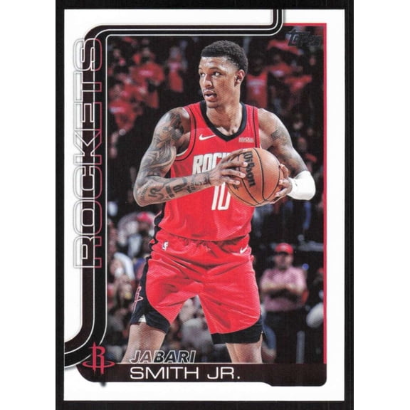 2025-26 TOPPS FLAGSHIP #177 JABARI SMITH JR. HOUSTON ROCKETS