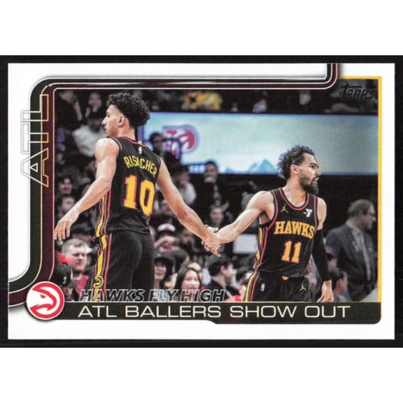 2025-26 TOPPS FLAGSHIP #282 TRAE YOUNG ATLANTA HAWKS