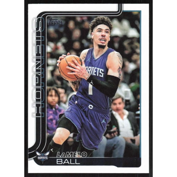 2025-26 TOPPS FLAGSHIP #67 LAMELO BALL CHARLOTTE HORNETS