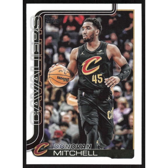 2025-26 TOPPS FLAGSHIP #80 DONOVAN MITCHELL CLEVELAND CAVALIERS