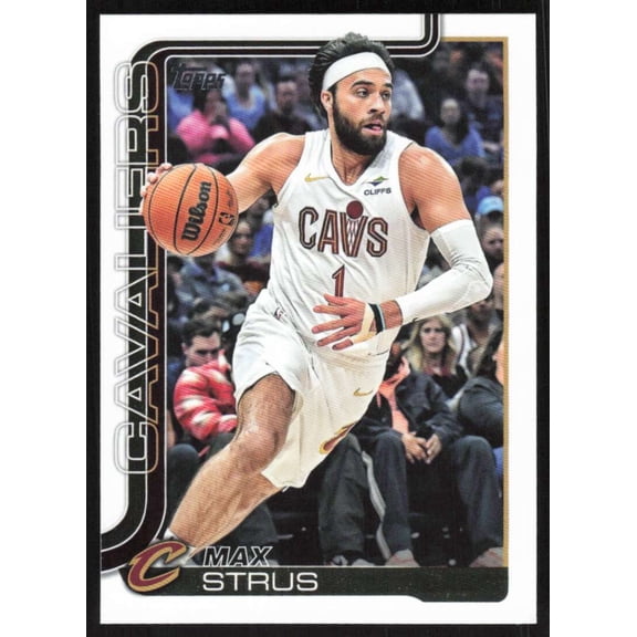 2025-26 TOPPS FLAGSHIP #84 MAX STRUS CLEVELAND CAVALIERS
