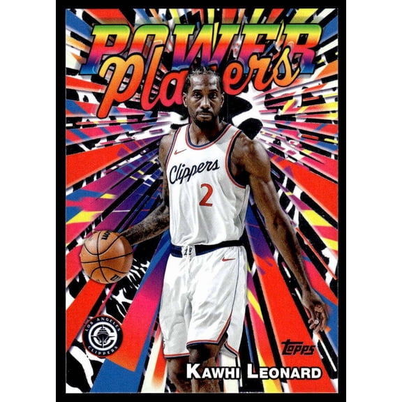 2025-26 TOPPS FLAGSHIP POWER PLAYERS #PP-8 KAWHI LEONARD LOS ANGELES CLIPPERS