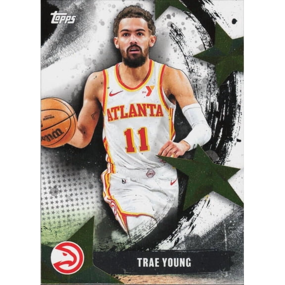 2025-26 TOPPS FLAGSHIP STARS OF THE NBA #SA-25 TRAE YOUNG ATLANTA HAWKS
