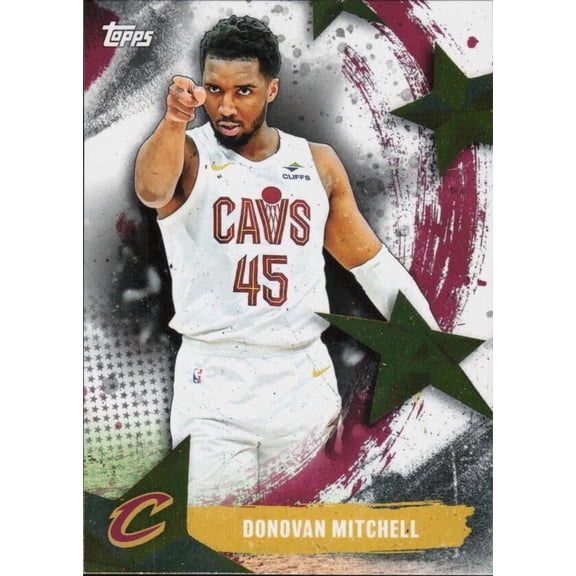 2025-26 TOPPS FLAGSHIP STARS OF THE NBA #SA-8 DONOVAN MITCHELL CLEVELAND CAVALIERS