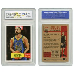 2025-26 TOPPS NBA STEPHEN CURRY All-Time 3-Point Leader Card #30 - GEM MINT 10