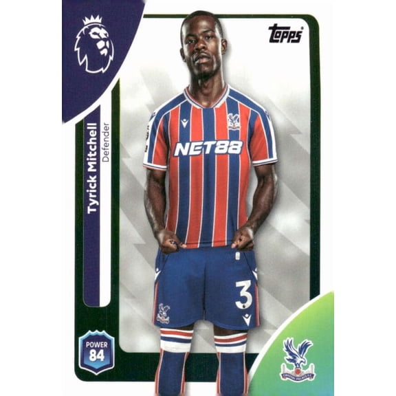 2025-26 TOPPS PREMIER LEAGUE #111 TYRICK MITCHELL CRYSTAL PALACE