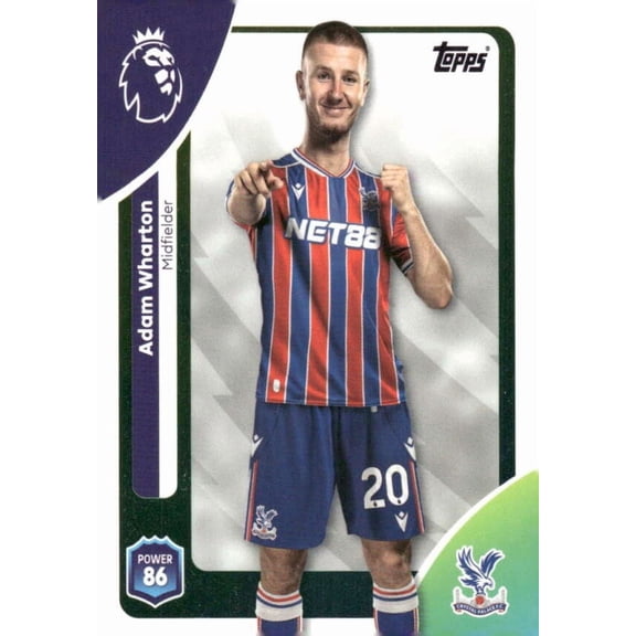 2025-26 TOPPS PREMIER LEAGUE #117 ADAM WHARTON CRYSTAL PALACE