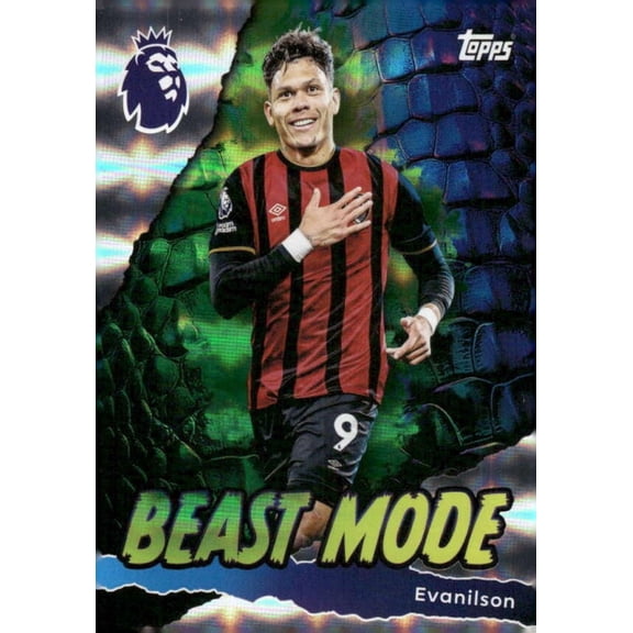 2025-26 TOPPS PREMIER LEAGUE #423 EVANILSON BEAST MODE AFC BOURNEMOUTH