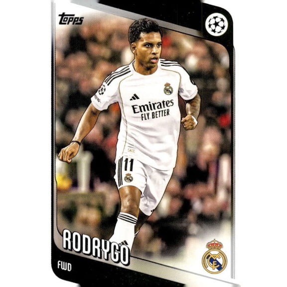2025-26 TOPPS UEFA CLUB COMPETITIONS #102 RODRYGO REAL MADRID CF