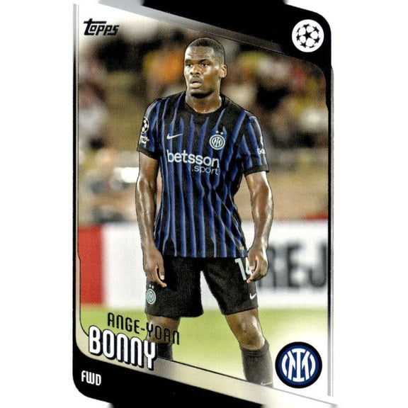 2025-26 TOPPS UEFA CLUB COMPETITIONS #116 ANGE-YOAN BONNY INTER MILAN