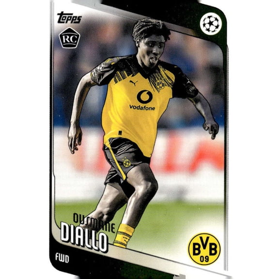2025-26 TOPPS UEFA CLUB COMPETITIONS #120 OUSMANE DIALLO RC BORUSSIA DORTMUND