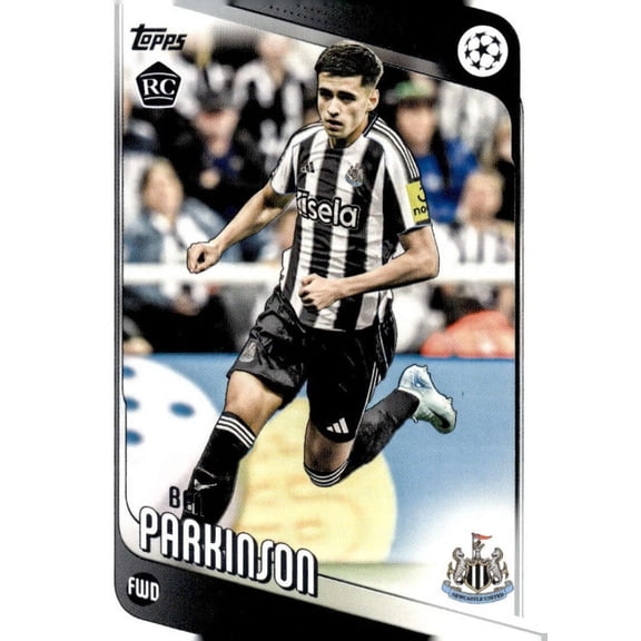 2025-26 TOPPS UEFA CLUB COMPETITIONS #125 BEN PARKINSON RC NEWCASTLE UNITED