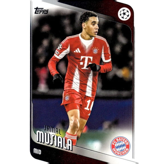 2025-26 TOPPS UEFA CLUB COMPETITIONS #130 JAMAL MUSIALA FC BAYERN MUNCHEN