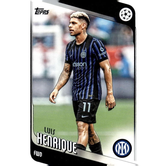 2025-26 TOPPS UEFA CLUB COMPETITIONS #131 LUIS HENRIQUE INTER MILAN