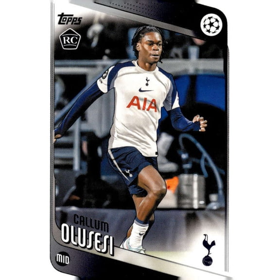 2025-26 TOPPS UEFA CLUB COMPETITIONS #134 CALLUM OLUSESI RC TOTTENHAM HOTSPUR