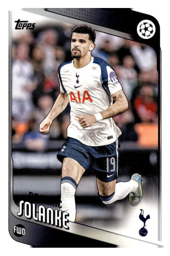 2025-26 TOPPS UEFA CLUB COMPETITIONS #144 DOMINIC SOLANKE TOTTENHAM HOTSPUR