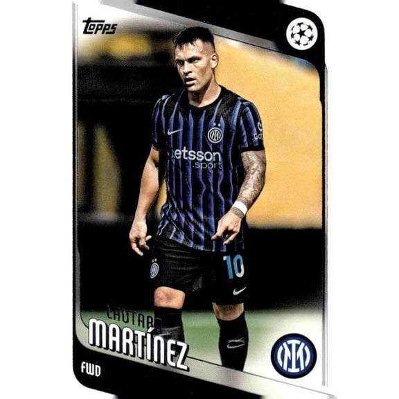 2025-26 TOPPS UEFA CLUB COMPETITIONS #156 LAUTARO MARTINEZ INTER MILAN