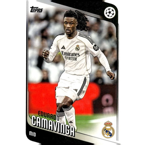 2025-26 TOPPS UEFA CLUB COMPETITIONS #31 EDUARDO CAMAVINGA REAL MADRID CF