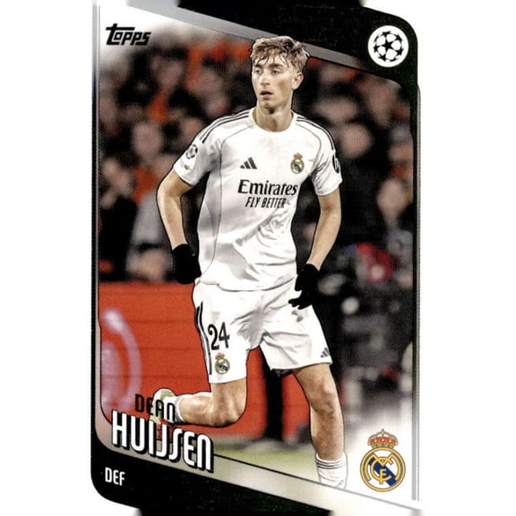 2025-26 TOPPS UEFA CLUB COMPETITIONS #39 DEAN HUIJSEN REAL MADRID CF