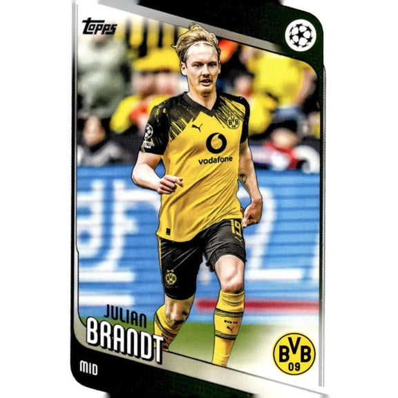 2025-26 TOPPS UEFA CLUB COMPETITIONS #81 JULIAN BRANDT BORUSSIA DORTMUND