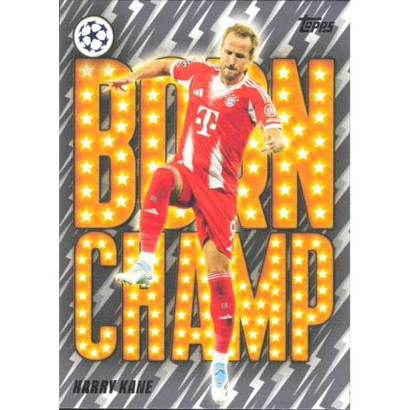 2025-26 TOPPS UEFA CLUB COMPETITIONS BORN CHAMP #BC-6 HARRY KANE FC BAYERN MUNCHEN