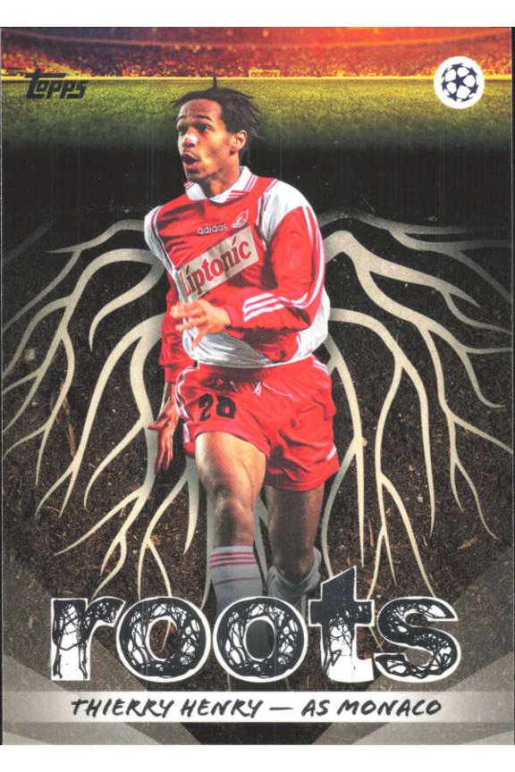 2025-26 TOPPS UEFA CLUB COMPETITIONS ROOTS #RT-18 THIERRY HENRY AS MONACO