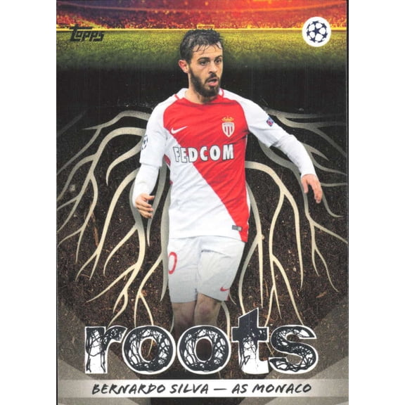 2025-26 TOPPS UEFA CLUB COMPETITIONS ROOTS #RT-5 BERNARDO SILVA AS MONACO