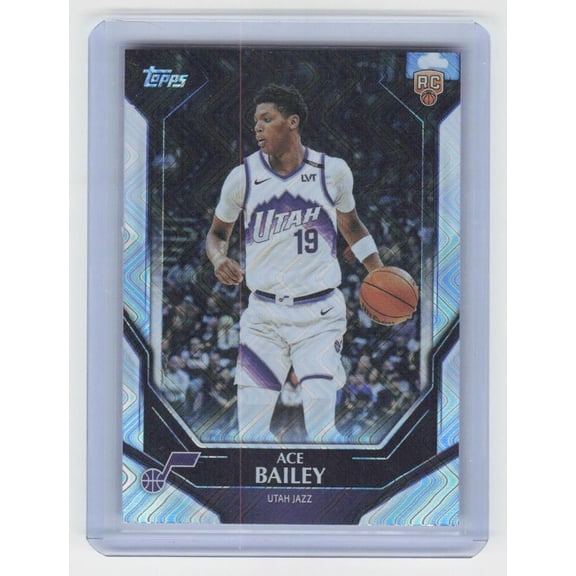 2025 Topps Ace Bailey #NBA-8 NBA 2025-26 Topps Collector Kit Wave Utah Jazz Basketball Card