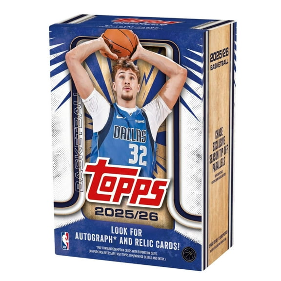 2025/26 Topps Basketball 7-Pack Blaster Box