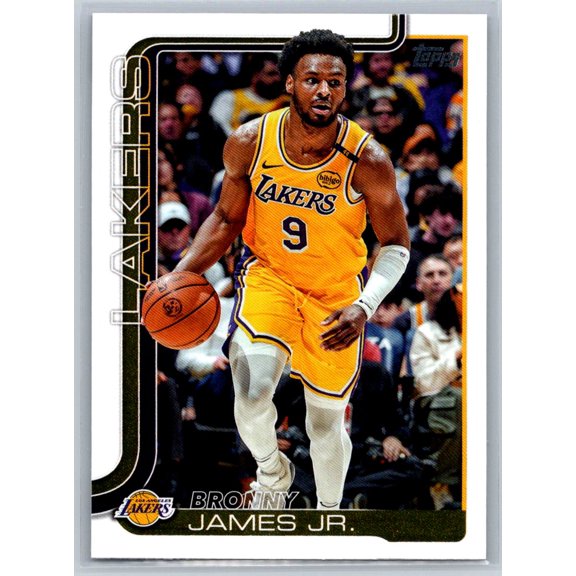 2025-26 Topps Bronny James Jr. #152